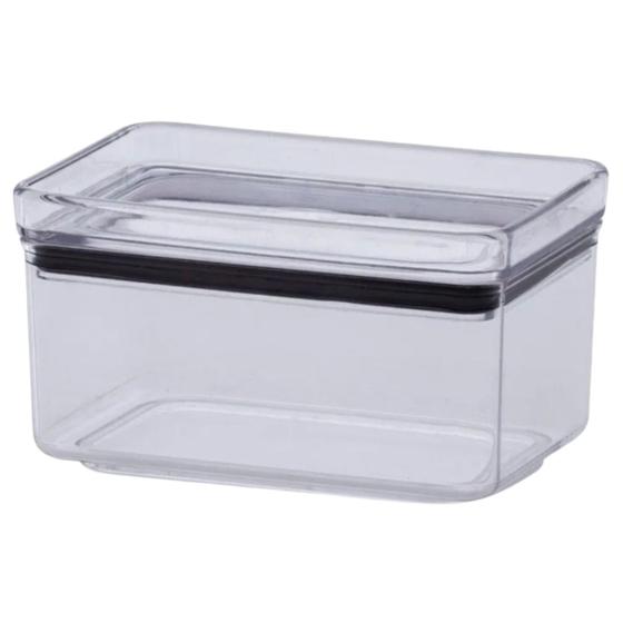 Imagem de Pote Hermético Retangular Empilhável Acrílico Lumini 580ml Paramount