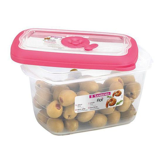 Pote Hermético Retangular Flor 700ml - SANREMO é boa?