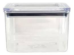 Imagem de Pote Hermético Transparente - 480 ml, Cristal - Retangular - Fresh Lock