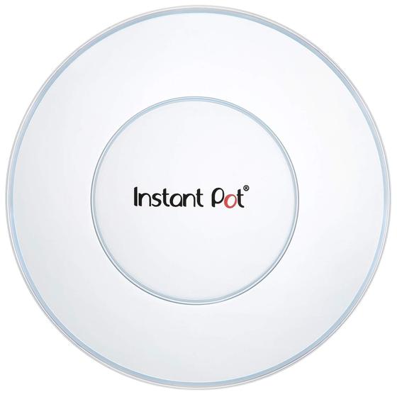 Imagem de Pote instantâneo com tampa de silicone 8L transparente branco