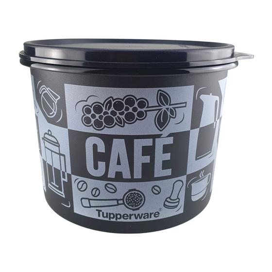 Imagem de Pote Mantimentos Café Tupper Caixa Pop Box 700 G