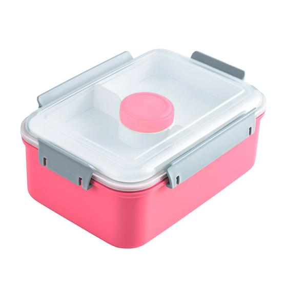 Imagem de Pote Marmita com 3 Compartimentos 1400ml Livre BPA Jacki Design