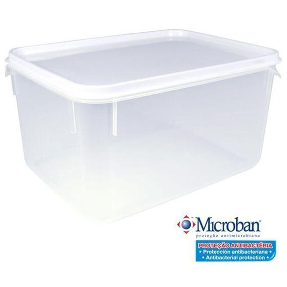 Imagem de Pote Moduline-Microban 7L - Plasutil - 2302