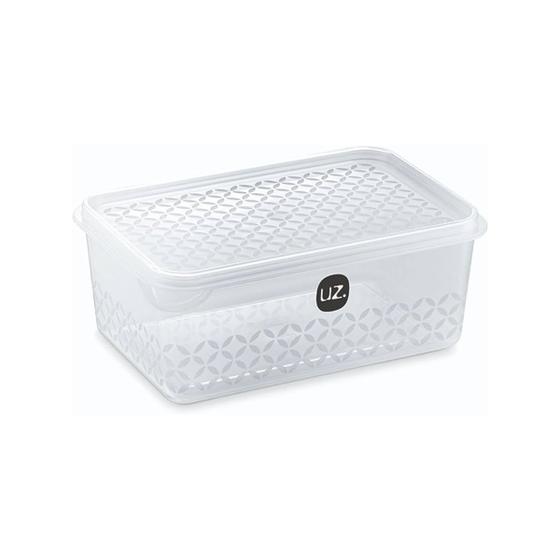 Imagem de Pote Multiuso Transparente com Tampa P/Alimentos