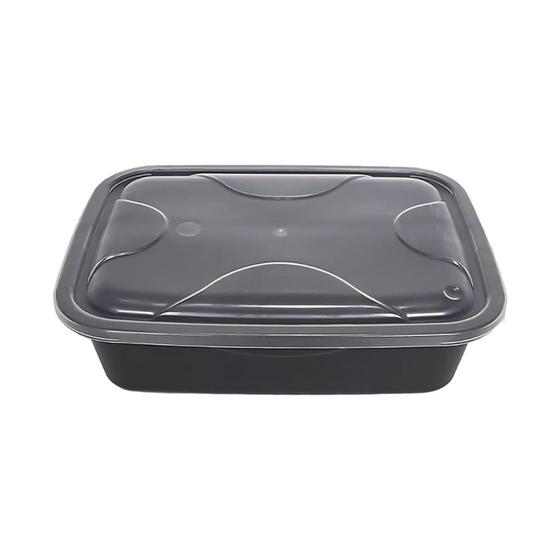 Imagem de Pote Organizador Retangular Cozinha 3,3L Com Tampa Color