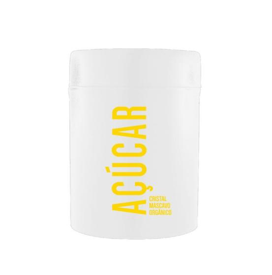 Imagem de Pote para Açúcar 0,8 L Inox Branco Attuale