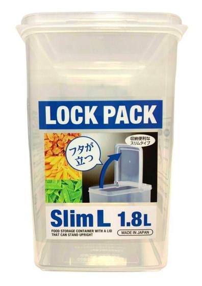 Imagem de Pote Para Alimentos 149x107x163mm 1.8L D-5713 Sanada Jap&atildeo - SANADASEIKO