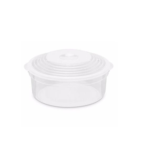 Imagem de Pote Para Micro-ondas 1,5L Tampa Transparente Utility C/ NF