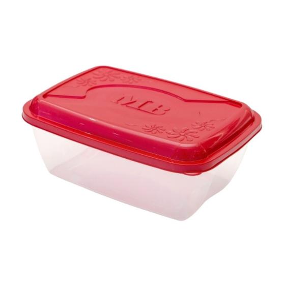 Imagem de Pote Plástico Retangular Mb Everyday 1,5L - Item Sortido