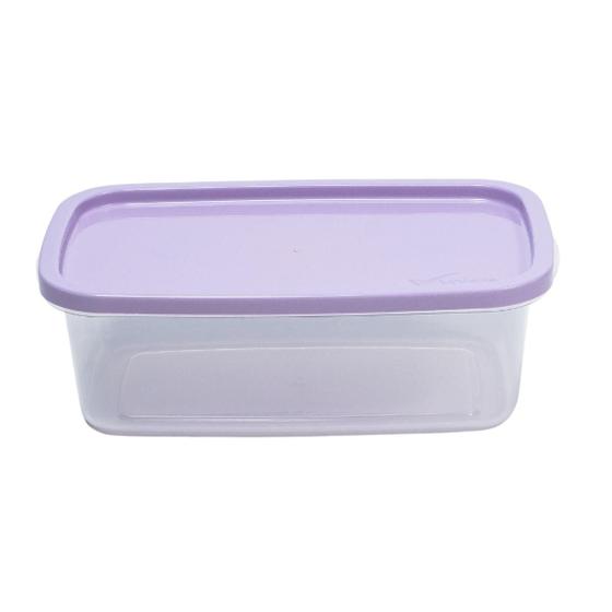 Imagem de Pote Plástico Retangular Transparente 3L Rischioto