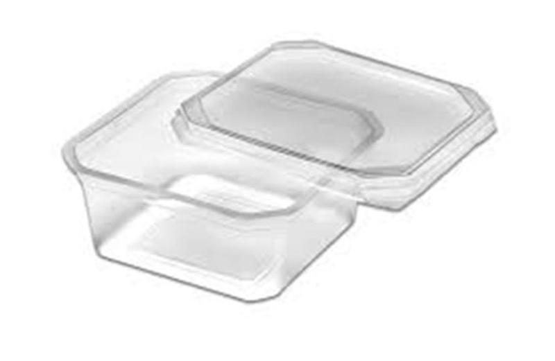 Imagem de Pote Quadrado Com Tampa 150ml Pacote Com 20 Prafesta