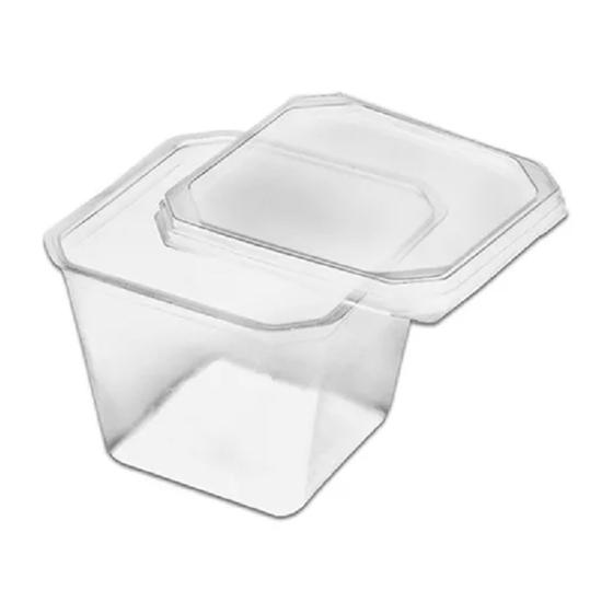 Imagem de Pote Quadrado Freezer e Micro-ondas 250ml com Tampa Prafesta c/20 un