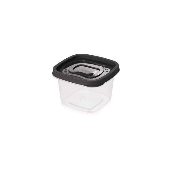Imagem de Pote Quadrado Para Alimentos 500 Ml Com Tampa