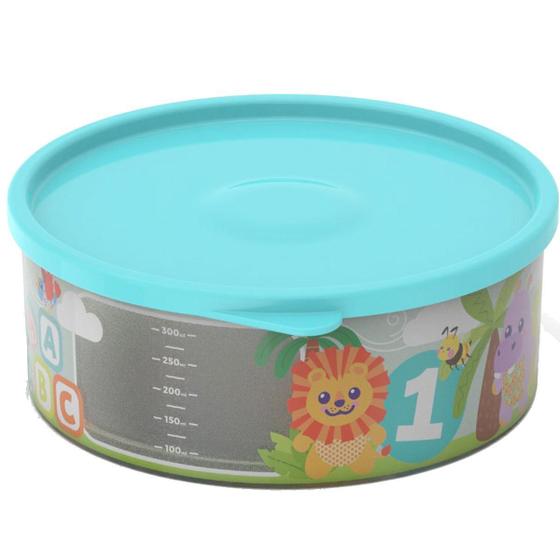 Imagem de Pote Redondo 370 Ml Com Escala Medidora E Visor Lateral