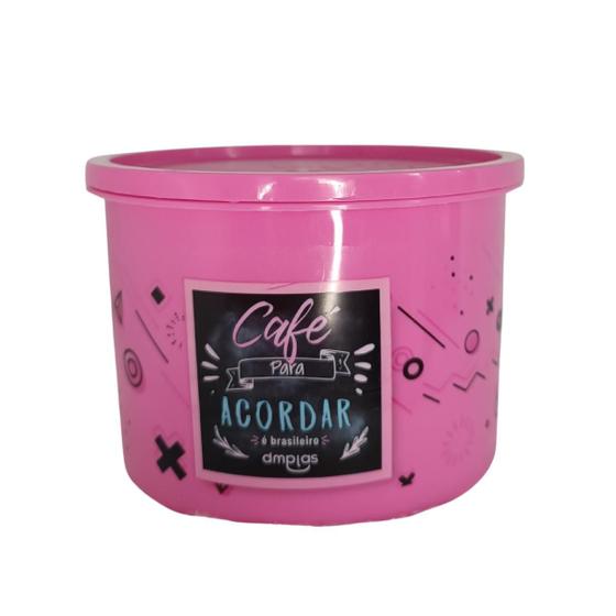 Imagem de Pote redondo café rosa pink 1.8lt