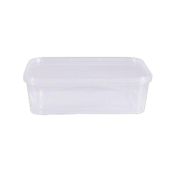Imagem de Pote Retangular com Lacre 350/500ml  - PRAFESTA - Freezer/Micro-ondas