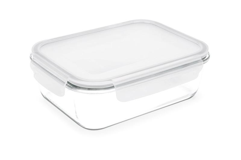 Imagem de Pote Retangular Hermético Brinox Lock&Stock 640ml - 17,6 x 13,2 x 6,4cm