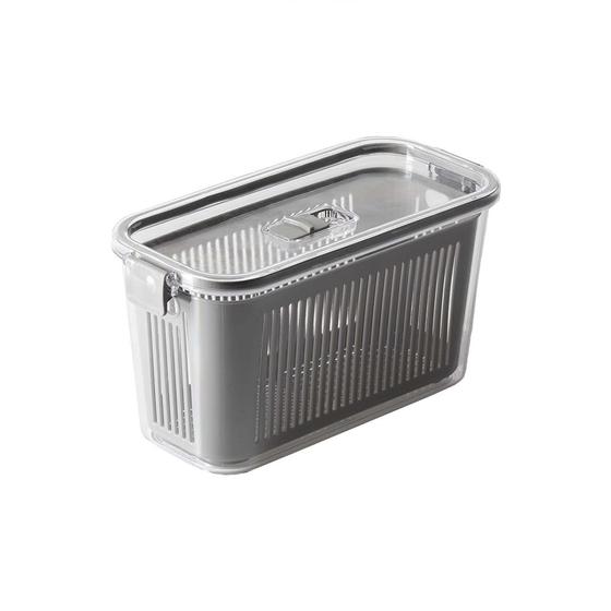Imagem de Pote slim multiuso 1.700ml cinza  1784