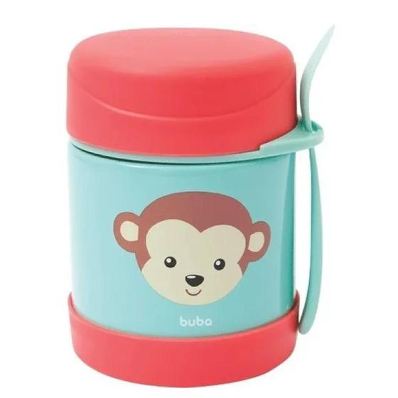 Imagem de Pote Térmico Animal Fun Macaco 320ml 23x12cm Buba