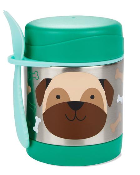 Imagem de Pote Térmico com Talher Skip Hop Zoo Cachorro Pug 325ml