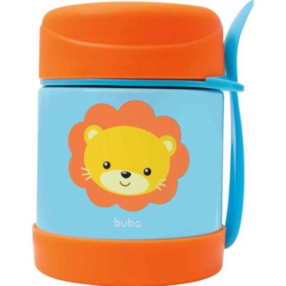 Pote Termico Infantil 320ml Leão Buba - Pote de Papinha - Magazine Luiza