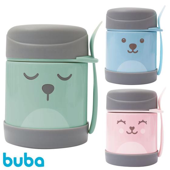 Pote Térmico Inox com Talher Buba Gumy 320ml - Pote de Papinha ...