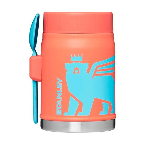 Imagem de Pote Térmico Youth Grapefruit 414ml Com Garfolher - Stanley