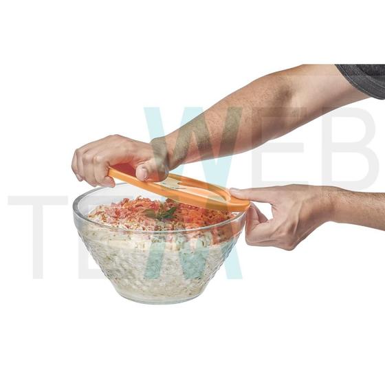 Imagem de Pote Tigela de Vidro com Tampa Plástica Bico de Jaca G Vitazza: Para Servir, Organização de Cozinha e Geladeira, Opção Sustentável