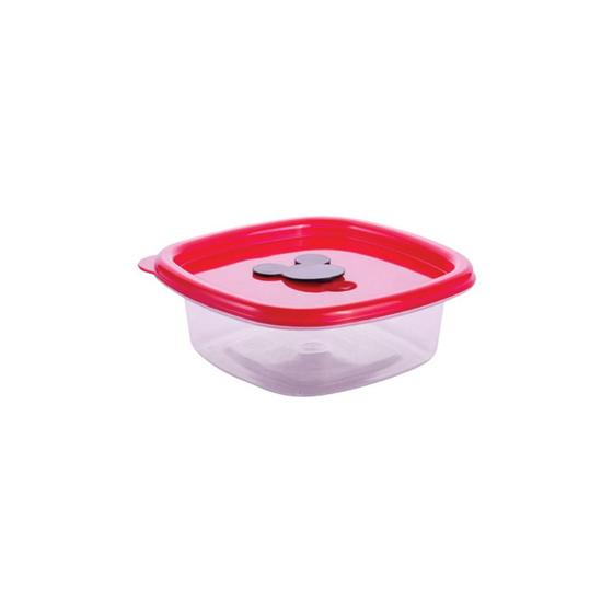 Imagem de Pote Válvula Mickey Mouse Vermelho Quadrado Retangular Plasútil