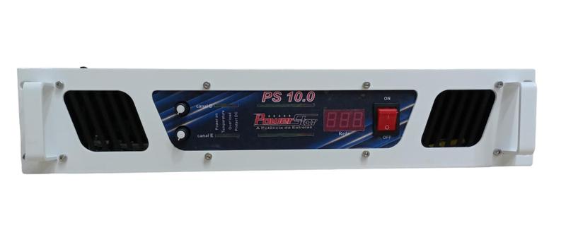 Imagem de potencia amplificador de audio powerstar PS10.0 - 10.000 watts 2 ohms bivolt automático