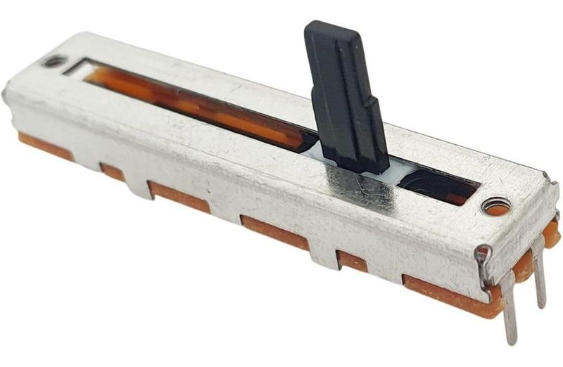 Imagem de Potenciômetro Deslizante Linear 10K Super Slide 45mm 10KB SL30V1 Para Mesa de Som - Kit 10 Peças