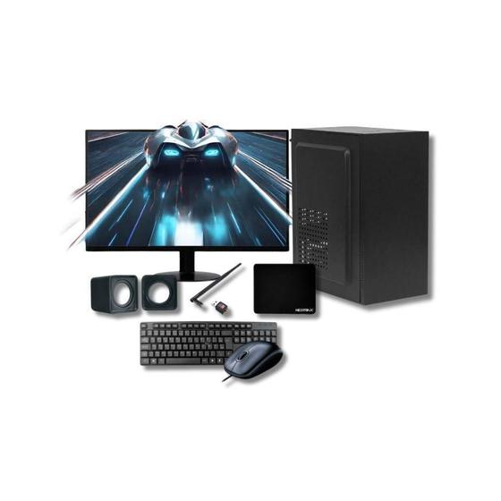 Imagem de Potente Pc Completo Intel Core I5 16Gb Ssd 480Gb Monitor 19