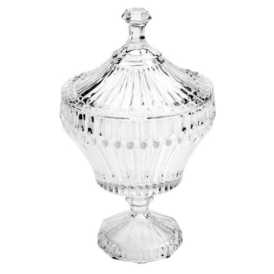 Imagem de Potiche de Cristal Renaissance 20 cm com Pé Lyor