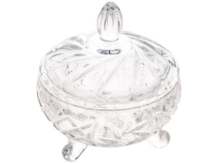 Imagem de Potiche Decorativo de Cristal 13cm Lyor Prima - 7759