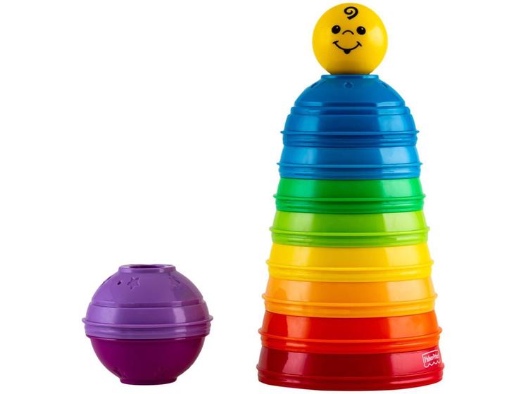 Potinho Empilhar & Rolar - Fisher-Price - Fisher Price Imagem de Potinho Empilhar & Rolar - Fisher-Price