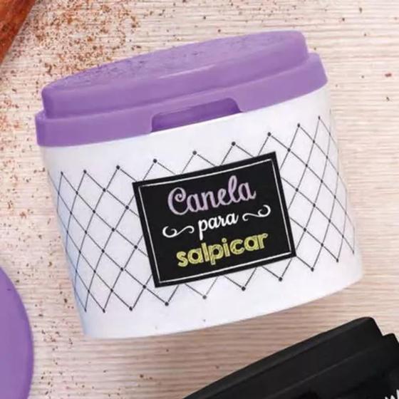 Imagem de Potinhos temperos canela bistro da tupperware