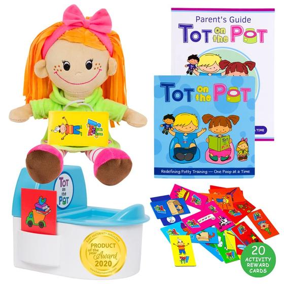 Imagem de Potty Training System Tot on the Pot com guia e livro para pais