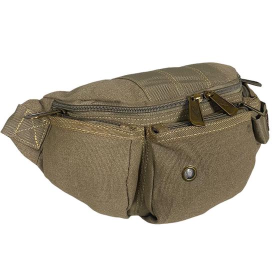 Pouchete Masculina Pochete em lona Porchete Reforçada é boa?