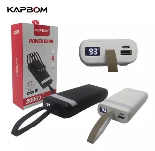 Imagem de Power Bank 20000ma Kapbom Ka-961