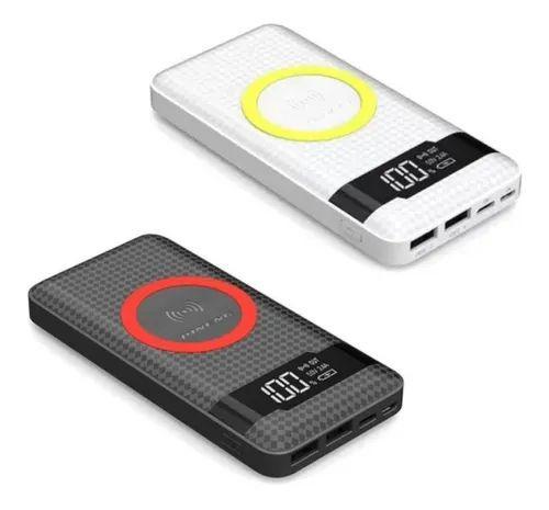 Power Bank Carregador Sem Fio Portátil 10.000mah Indução Menor preço em Power Bank Carregador Sem Fio Portátil 10.000mah Indução