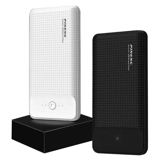 Power Bank Pn-939 Slim Bateria Externa De 20000mah - Pineng Menor preço em Power Bank Pn-939 Slim Bateria Externa De 20000mah - Pineng
