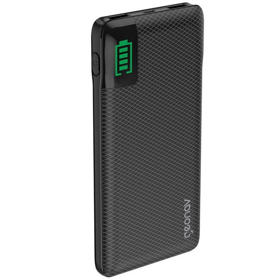 Imagem de Power Bank Universal Geonav, 10000 mAh, Preto - PB10KBK