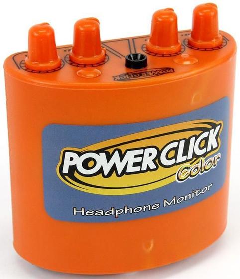 Imagem de Power Click Color Series DB Orange Amplificador Áudio de Fone de Ouvido