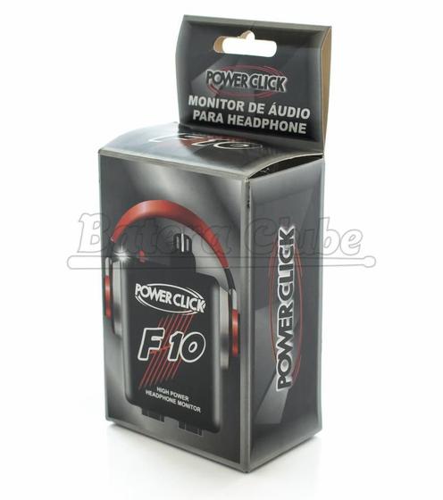 Imagem de Power Click F10 Amplificador e Monitor de Áudio de Fone de Ouvido