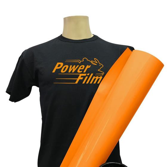 Imagem de Power Film Premium - LARANJA - Bobina 30cm x 3m