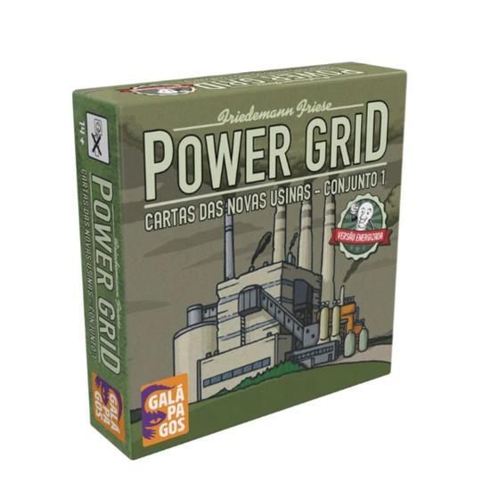 Imagem de Power Grid Versão Energizada New Power Plants Set 1