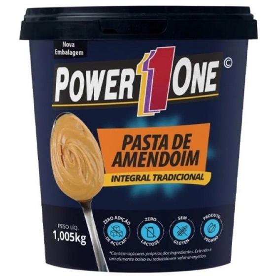 Power One Pasta De Amendoim 1k Tradicional Menor preço em Power One Pasta De Amendoim 1k Tradicional