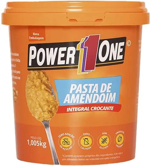 Imagem de Power One - Pasta De Amendoim Crocante 1,005kg