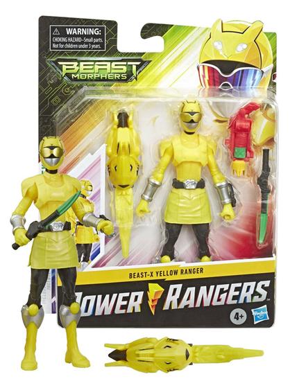 Imagem de Power Rangers Beast Morphers Beast-X Yellow Ranger