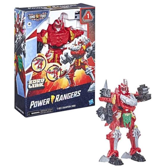 Power Rangers Dino Fury T-rex Champion Zord - Hasbro F1398